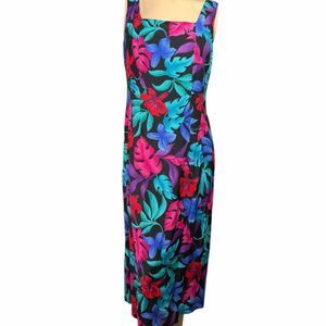 MHM Melissa Harper Tropical Floral Dress Size 8